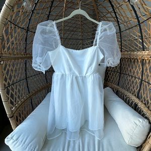 Babydoll Puff Sleeve Dress